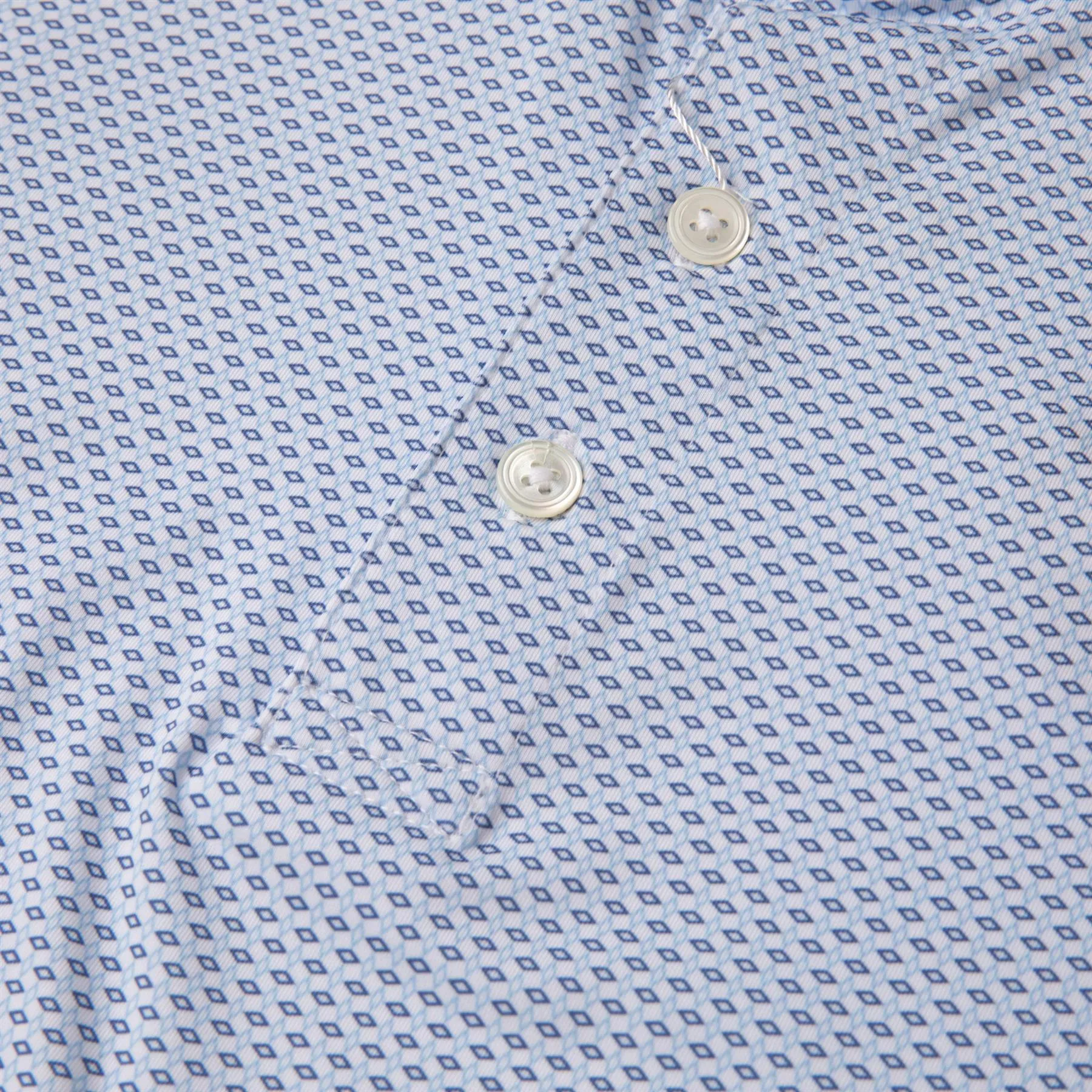 The Simmons Polo White/Aberdeen Blue/Skye - AW24