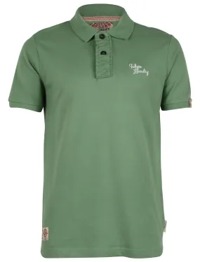 Tokyo Laundry Sophomore Green Polo Shirt