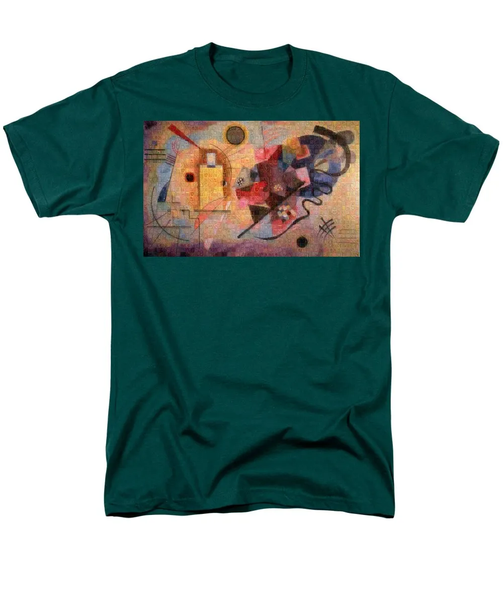 Tribute to Kandinsky - 2 - Men's T-Shirt  (Regular Fit)