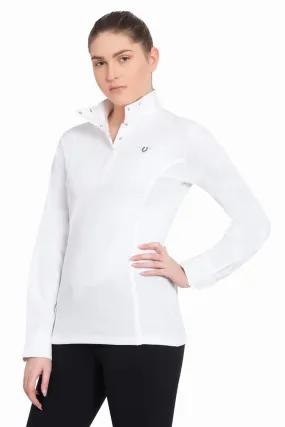 TuffRider Ladies Kirby Kwik Dry Long Sleeve Show Shirt