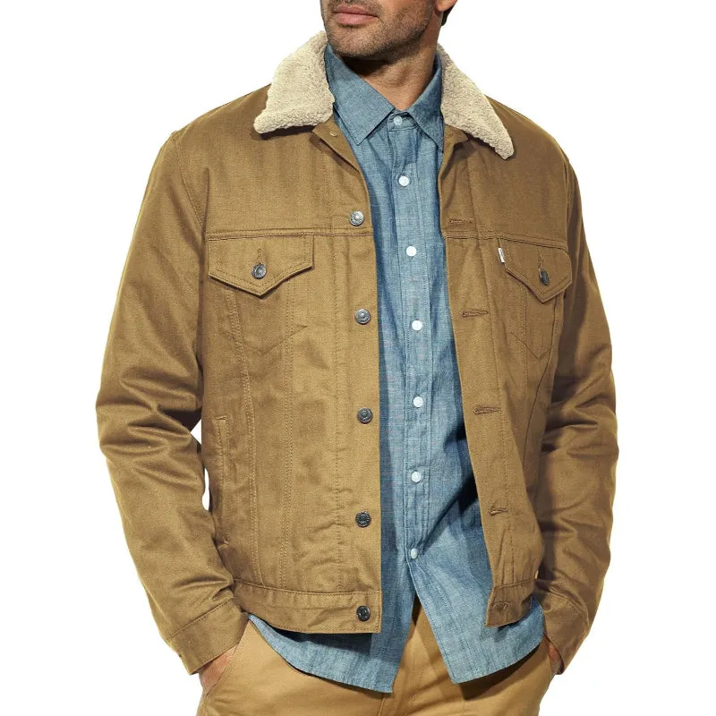 Versatile Wardrobe Multiple Pockets Sherpa Jacket