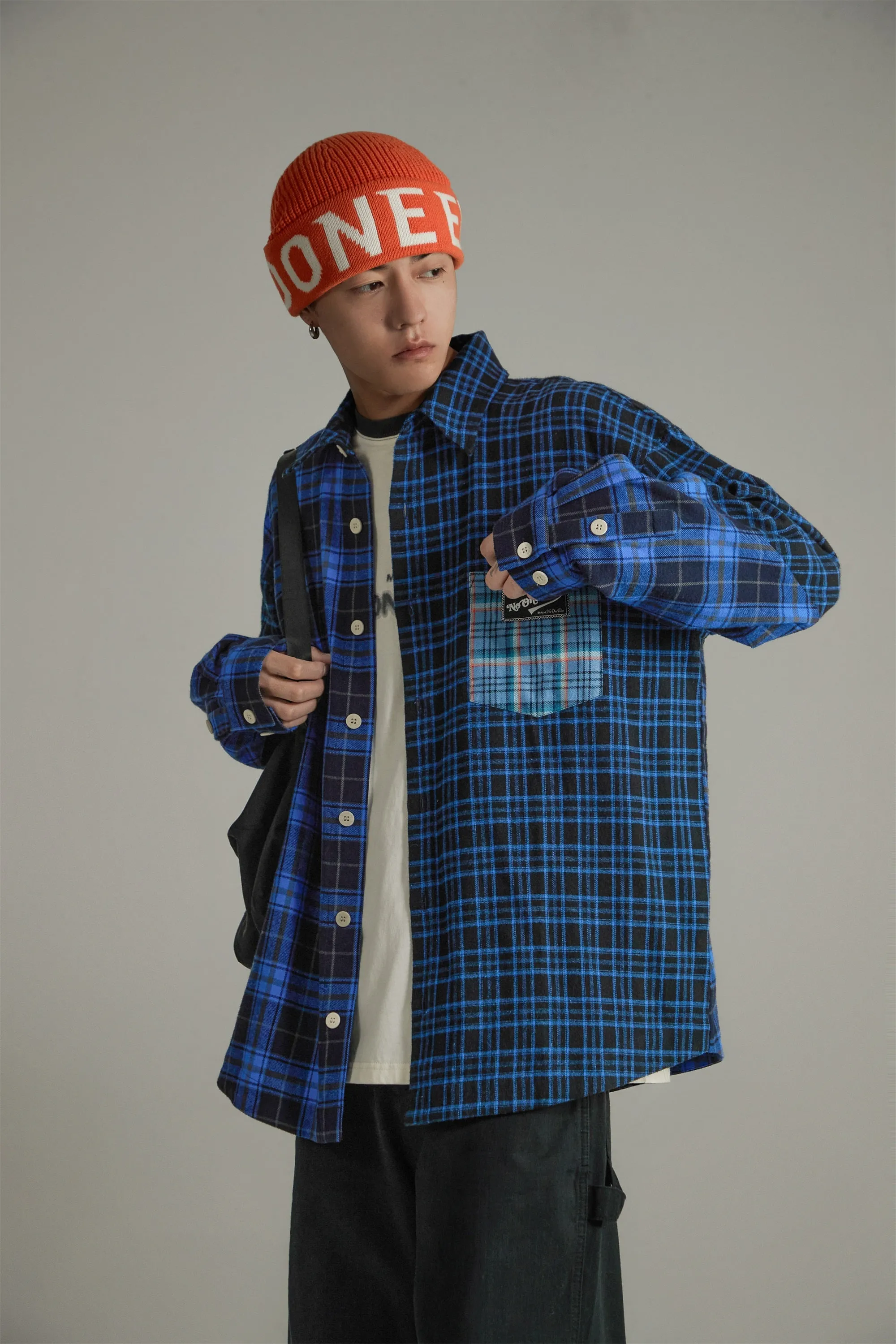 Vintage Check Loose Fit Shirt