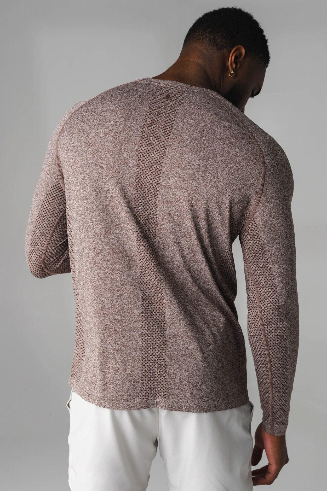 Vitality Kinetic® Long Sleeve Tee - Cocoa Marl